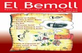 2 El Bemoll - Casino Musical de Godella · 2019-10-31 · El Bemoll El Bemoll. FESTIVAL COMARCAL 2016 Joan Pere Teruel Pla La vesprada del passat diumenge 6 de març, ja amb l’oloreta