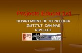 Projecte Educat 1x1 › aulatec › jornades › jornades2 › PDFs_II_Jornades...Publicació de continguts de tutoria en un Bloc ( Blogger ) Curs 2007-2008 a 4t d ESO supressió del