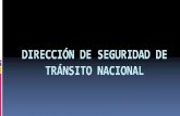 Presentaci.n Direcci.n de Tr · -Aumento de vigilancia policial con la aplicación del Plan Carretera y Plan Emergencia de Managua.-Fortalecimiento de las coordinaciones de trabajo