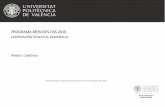 UPV Universitat Politècnica de València - …Universidad Estatal de Bolívar Ecuador Fecha inicio: 10/11/16 Fecha finalización: 1/12/16 Técnico/a de laboratorio con experiencia