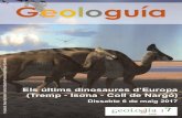 Geologuía GGGeeeooollolooguíaguíaguía ... · Parada 1: Jaciment de petjades de dinosaure Orcau 2 Objectiu: Vista de les petjades de dinosaure i de les costes cretàciques. Al
