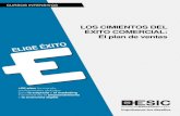 LOS CIMIENTOS DEL ÉXITO COMERCIAL: El plan de ventas · Los cimientos del éxito del comercial: El plan de ventas 6. Explotar los puntos críticos en el diseño y definición de