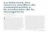 La Internet, los nuevos medios de comunicación y la evolución de la … · 2019-03-05 · La Internet, los nuevos medios de comunicación y la evolución de la insurgencia Dr. Steven