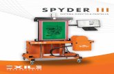 SPYDER III - EXILE Technologies · Simplifique su producción de imprenta con este sistema industrial de ordenador-a-pantalla. El Spyder III elimina la película del proceso de creación