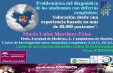 María Luisa Martínez-Frías€¦ · PROPOSITUS: Hojas Informativas del ECEMC. Una forma de hacer llegar a los profesionales sanitarios, padres y asociaciones información sencilla,