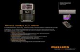 Anotá todas tus ideas - Philips · 2012-12-19 · grabador digital con ClearVoice LFH0615 Anotá todas tus ideas Con ClearVoice, para una reproducci ón con excelente calidad de