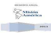 MEMORIA ANUAL - Misión América ONGD › wp-content › uploads › 2018 › 10 › Memori… · hijos de Dios, lo hacemos desde la caridad cristiana que entraña la fraternidad