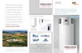 ACCELERA - Catálogo · El atractivo de la tecnología de la bomba de calor ACCELERA reside en que la cantidad de energía eléctrica necesaria para calentar agua se ve reducida enormemente