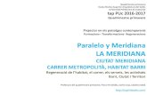 Paralelo y Meridiana LA MERIDIANA · proyectar profundizando en las nuevas tÉcnicas constructivas, estructurales, infraestructurales explorar sobre las distintas estrategias para
