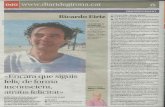 Ricardo Eirizweb2.eiriz.com/wp-content/uploads/2017/03/DiarideGirona... · 2017-03-20 · DIARI CONTROLAT PER L'OFICINA DE JUSTIFICACló OE LA DIFUSIÓ. ... ENTREVISTA DE Albert Soler