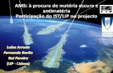 AMS: à procura de matéria escura e antimatéria ...esther.ist.utl.pt/pages/yurisnight2011/IST_LIP.pdf · Partida para a ISS AMS-02 partirá para a Estação Espacial Internacional
