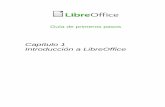 Capítulo 1 Introducción a LibreOffice · 2020-04-07 · Impress es compatible con archivos de formato Microsoft PowerPoint y puede abrir y guardar su trabajo en numerosos formatos