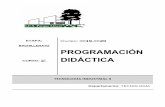 BACHILLERATO PROGRAMACIÓN DIDÁCTICAies-parquelineal.centros.castillalamancha.es/sites/... · 2. INTRODUCCIÓN La Programación didáctica es el instrumento específico de planificación,