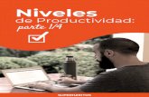 de Productividad: parte 1/4 - superhabitos.com › Checklist-Productividad-1-4.pdf · Tener claridad sobre lo IMPORTANTE y OBJETIVOS Misión Personal Visión Personal Proactividad