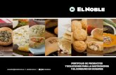 EL NOBLE PORTFOLIO DE PRODUCTOS Y SOLUCIONES PARA LA ...elnoble.com.ar/wp-content/uploads/2019/07/Portfolio-de-productos-E… · Roquefort con jamón Salteado de vegetales @ EMPANADAS