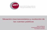 Situación macroeconómica y evolución de las …Evolución de las cuentas públicas: previsiblemente se cumplió la regla de gasto Regla de gasto para el total de AAPP 2013-2017