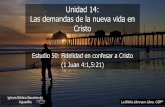 Unidad 14: Las demandas de la nueva vida en Cristoiglesiabiblicabautista.org/archivos/estudios/el...inspirado. Hay un espíritu de maldad que inspira a falsos profetas. La negación