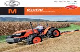 TRACT OR DIÉSEL KUBO TA M M9540D · Incremente la productividad y rendimiento en su plantación con el tractor kubota M9540D eficiente con el combustible. M9540D Doble Tracción