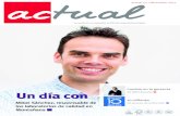 La revista de los empleados de BSH Electrodomésticos España › noticias › upload › Actual_52.pdf · Juan María Urruticoechea (Exportación) y Vicente Manjón (Línea Blanca)