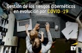 Gestión de los riesgos cibernéticos en evolución por COVID -19 · un marco de gobierno tecnológico global y la ciber inseguridad representan un riesgo significativo. La incertidumbre
