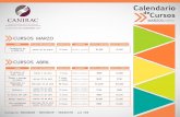 calendario cursos ma - CANIRACcanirac.org.mx/images/capacitacion/files/CALENDARIO CURSOS11.pdf · Mukimono El mundo del café miércoles 15 de abril jueves 16 de abril viernes 17