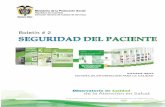 Ministerio de la Protección Social › sites › rid › 1 › Boletín 2 Observatorio d… · Ministerio de la Protección Social República de Colombia Dirección General de Calidad