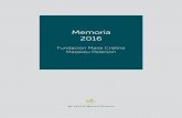 Memoria 2016 - Fundación Maria Cristina Masaveu Peterson › wp... · Heredera universal de su patrimonio, entrega al Principado de Asturias la Colección de arte de Pedro Masaveu