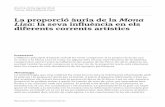 La proporció àuria de la Mona Lisa: la seva influència en els …documentacio.vedrunacatalunya.cat/recerques/treballs/... · 2018-04-24 · finals de totes les anàlisis. La part