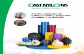 Piezas acabadas de nylon fundido y productos fundidos a la medida · 2020-06-30 · Grados premium • NYCAST® FG (natural): especificado para el contacto directo con los alimentos