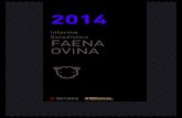 Faena ﬁscalizada por el Senasa Cuadro comparativo 2013 / 2014 Cuadro comparativo … · 2015-11-23 · Cuadro comparativo 2013 / 2014 - Total faena de Ovinos y Corderitos listado