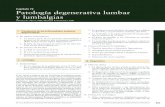 Capítulo 72 Patología degenerativa lumbar y lumbalgias · más de buscar signos de posible estenosis del ca-nal cervical asociada. 3. Las pruebas de provocación (p. ej., elevación