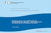 Criteris per a la redacció de projectes de gestió, conservació i …aca-web.gencat.cat/aca/documents/ca/actuacions/contingut... · 2009-05-19 · Definició de conceptes previs