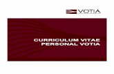 CURRICULUM VITAE PERSONAL VOTIA · Lizbeth Montero Castro Cargo Líder de Proyecto, Votia Sistemas de Información S.A. de C.V. Experiencia En el ámbito político-electoral • He