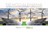 Memorias del Foro - | Centro Mario Molinacentromariomolina.org/wp-content/uploads/2014/11/...La descentralización es un tema fundamental de la transición energética alemana, en
