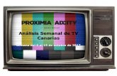 Análisis Semanal de TV Canarias - Elblogoferoz.com · 2017-10-16 · Share de pantalla Semana del 9 al 15 de octubre de 2017/ Ámbito Canarias Por targets: - En esta semana la cadena