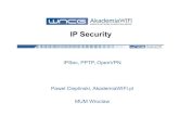 IP Security - SourceForgedslrouter.sourceforge.net/stuff/mikrotik/MUM PL 2010/vpn_akademia.pdfMikrotik and OpenVPN • RouterOS has only partial implementation of OpenVPN • Supported