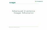 Manual Cartera Sage Murano - Saqqara Informática€¦ · Dar de alta la ficha de empresas desde su mantenimiento. Asociar las aplicaciones Sage Murano con las cuales va a trabajar