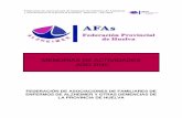 MEMORIAS DE ACTIVIDADES AÑO 2010 · 2019-10-04 · Federación de Asociaciones de familiares de enfermos de Alzheimer y otras demencias de la Provincia de Huelva. Memorias – Año