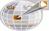 Contratos Administrativos Mineros - AJAM › public › uploads › ... · 2017-06-29 · El plazo de los Contratos Administrativos Mineros con los APM privados y cooperativas será