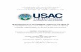 UNIVERSIDAD DE SAN CARLOS DE GUATEMALA ......presente trabajo de graduación”. (Artículo 31 del reglamento para Exámenes Técnicos Profesionales del Centro Universitario de Occidente