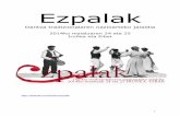 Ezpalak - Eibarko Klub Deportiboa · 2014-05-15 · albistea 1907ko Kontzepzio jaietakoa da. Hain zuzen, Cambrilsen bizi ziren Montblanc aldeko bastoners (makil-dantzari) batzuek