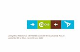 Congreso Nacional del Medio Ambiente (Conama 2012) · 2013-02-06 · En España, Urbaser da servicio a 22 millones de habitantes y a más de 29 millones en el resto del mundo, lo