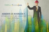 Presentación Colombia- Español · Presentación Colombia –Español OPORTUNIDADES DE NEGOCIO EN COLOMBIA 2017. Un sistema económico ... Una plataforma de comercio 10 acuerdos