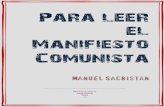 Para leer el Manifiesto Comunista - Omegalfa › downloadfile.php?file=libros › para-leer-el... · posiciones son incoherentes y no comprenden el pensamiento marxista. Tratan de