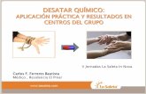 DESATAR QUÍMICO - La Saleta · 2013-11-14 · • Disminuir el consumo de fármacos psicoactivos • Fomento de la actividad multidisciplinar • Seguimiento más exhaustivo de los
