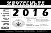 BOLETIN 2016 Ok - Montepio de Artilleriamontepiodeartilleria.com › ... › 2018 › 12 › BOLETIN-2016-web.pdf · 2020-02-14 · Asamblea celebrada el 21 de Diciembre de 2015 que