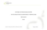 INFORME INTERNACIONALIZACIÓN SECTOR INDUSTRIAS … · 2016-08-01 · INFORME INTERNACIONALIZACIÓN SECTOR INDUSTRIAS ALIMENTARIAS Y BEBIDAS (IAB) PAÍS VASCO 2014 Fuente: Datacomex