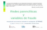 Maurits Cornelis Escher · 2016-03-03 · 1 de 54 Redes parenclíticas y variables de fraude Presentación de los avances realizados en investigación (IT RF&S) R. Criado, M. Romance,
