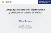 Uruguay: cooperación internacional y combate al lavado de dinero · 2019-02-06 · Egmont en junio 2010, pasando la UIAF a ser miembro pleno El Grupo Egmont es una organización
