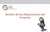 Gestión de las Adquisiciones del Proyecto ACADEMICO... · 2012-11-30 · Gestión de las Adquisiciones del Proyecto Planificar las Adquisiciones Activos de los procesos de la Organización